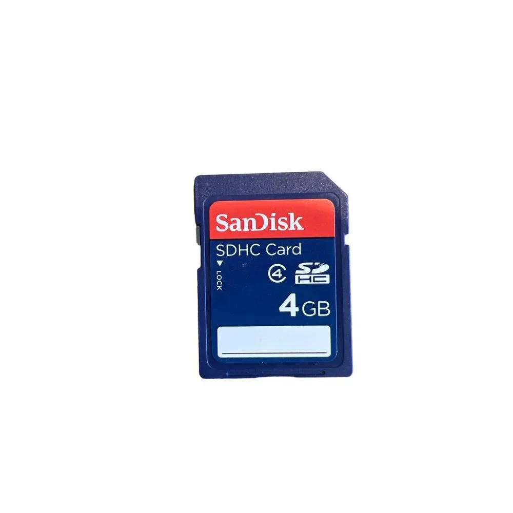 Red Vivitar Vivicam X020 Digital Camera With‎ 4GB SanDisk SDHC Card - For Parts